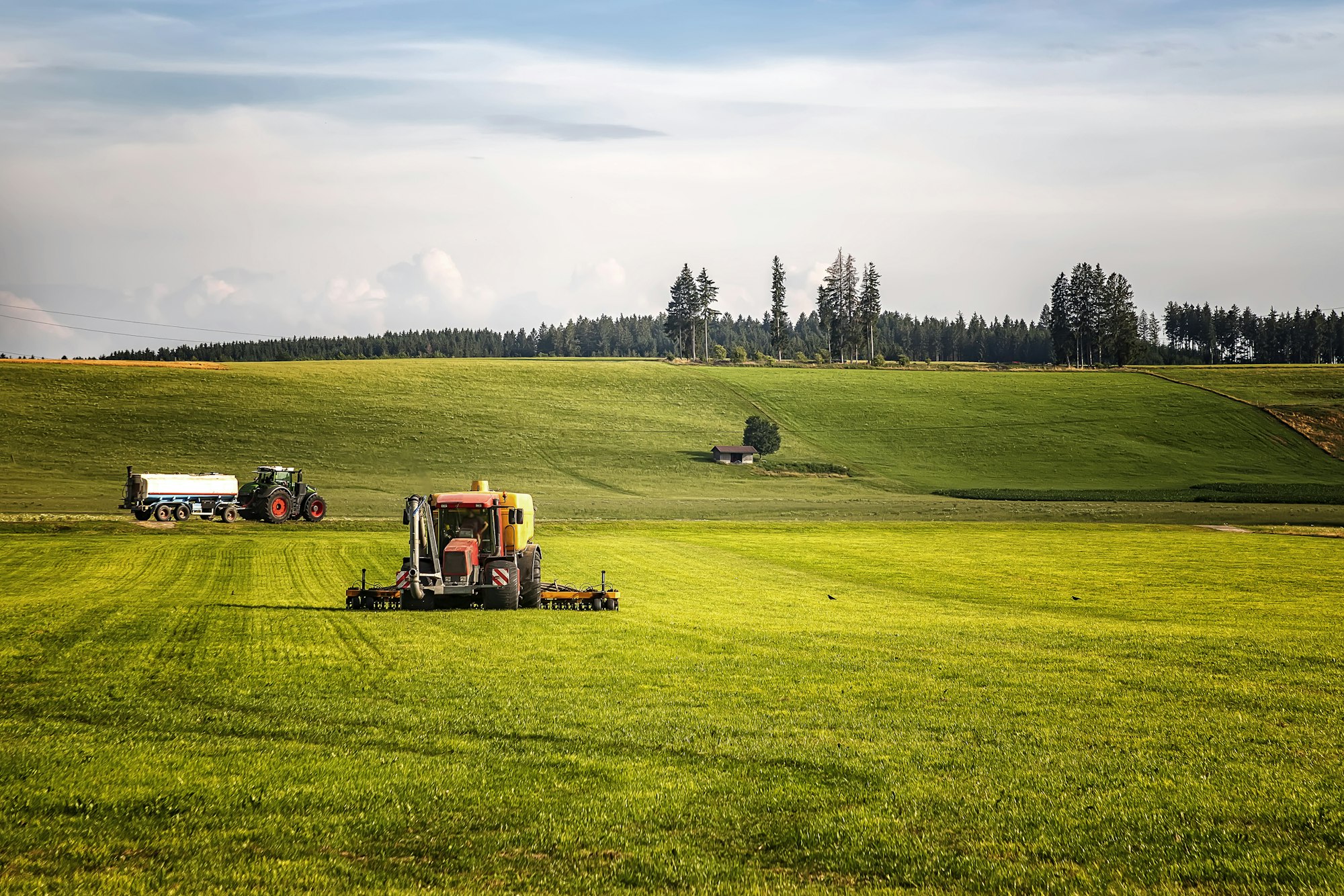 Application of manure